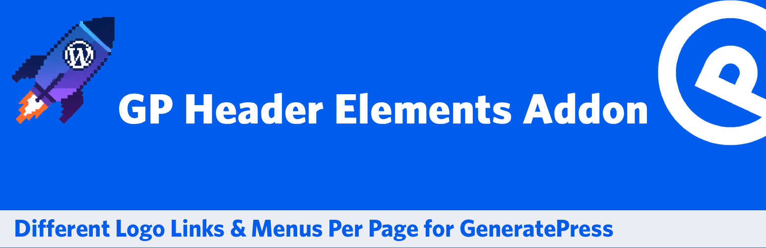 GP Header Elements Addon