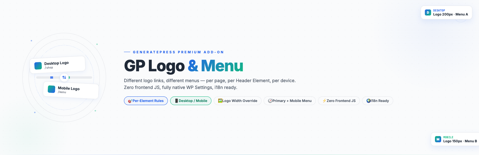 GP Logo & Menu